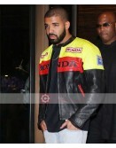Drake Graham Musician Motorbike Leather Jacket