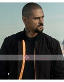Power J R Ramirez Black Cotton Jacket