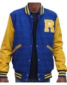 Riverdale KJ Apa Vampire Archie Andrews Yellow Letterman Jacket