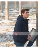 Riverdale K J Apa Blue Hoodie Jacket