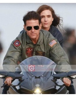 Top Gun 2 Maverick Tom Cruise Aviator Jacket