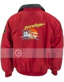 Baywatch Joseph David Hasselhoff Red Jacket