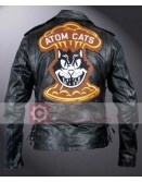 Fallout 4 Atom Cats Black Leather Jacket