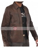 Inception Leonardo Dicaprio Brown Leather Jacket