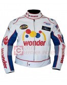 Ricky Bobby Wonder Bread Biker Leather Jacket