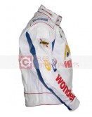 Ricky Bobby Wonder Bread Biker Leather Jacket