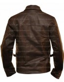 Indiana Jones Harrison Ford Brown Leather Jacket