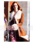 Modern Love Anne Hathaway Brown Coat