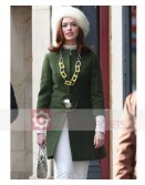 Modern Love Anne Hathaway Green Coat