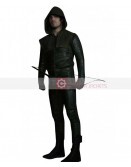 Arrow Stephen Amell Leather Costume Pant