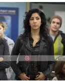 Brooklyn Nine Nine Stephanie Beatriz Black Leather Jacket
