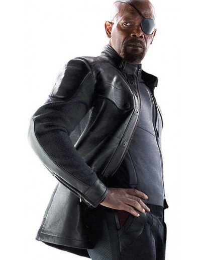 Avengers Age Of Ultron (Nick Fury) Samuel L. Jackson Jacket