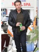 Ben Affleck Black Bomber Leather Jacket