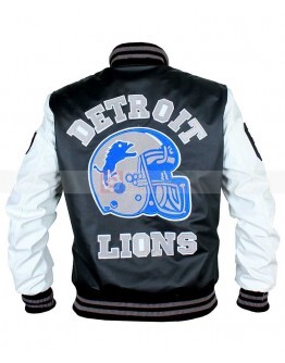 Beverly Hills Cop Axel Foley Detroit Lions Jacket