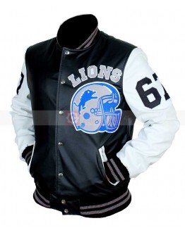 Beverly Hills Cop Axel Foley Detroit Lions Jacket