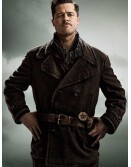 Brad Pitt Inglourious Basterds Wool Coat