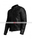 Cafe Racer Vintage Biker Black Leather Jackets