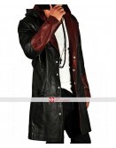 DMC Devil May Cry 4 Dante Costume Leather Jacket 