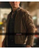 Jack Reacher Tom Cruise Brown Leather Jacket