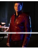 Smallville Tom Welling (Superman) Red Leather Jacket