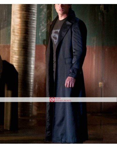 Smallville S9 Superman Clark Kent Trench Coat