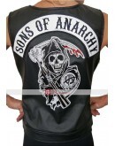 Sons Of Anarchy Women Leather Vest