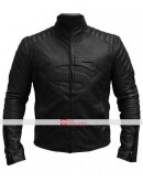 Superman Smallville Black Leather Jacket