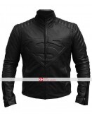 Superman Smallville Black Leather Jacket