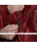 Smallville Tom Welling (Superman) Red Leather Jacket
