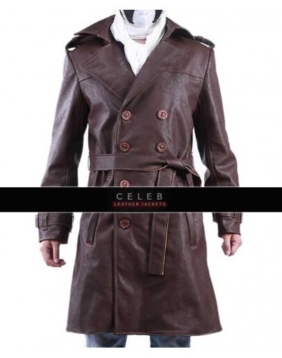 Watchmen Rorschach Trench Costume Coat