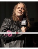 WWE Bret Hart Hitman Costume Leather Jacket